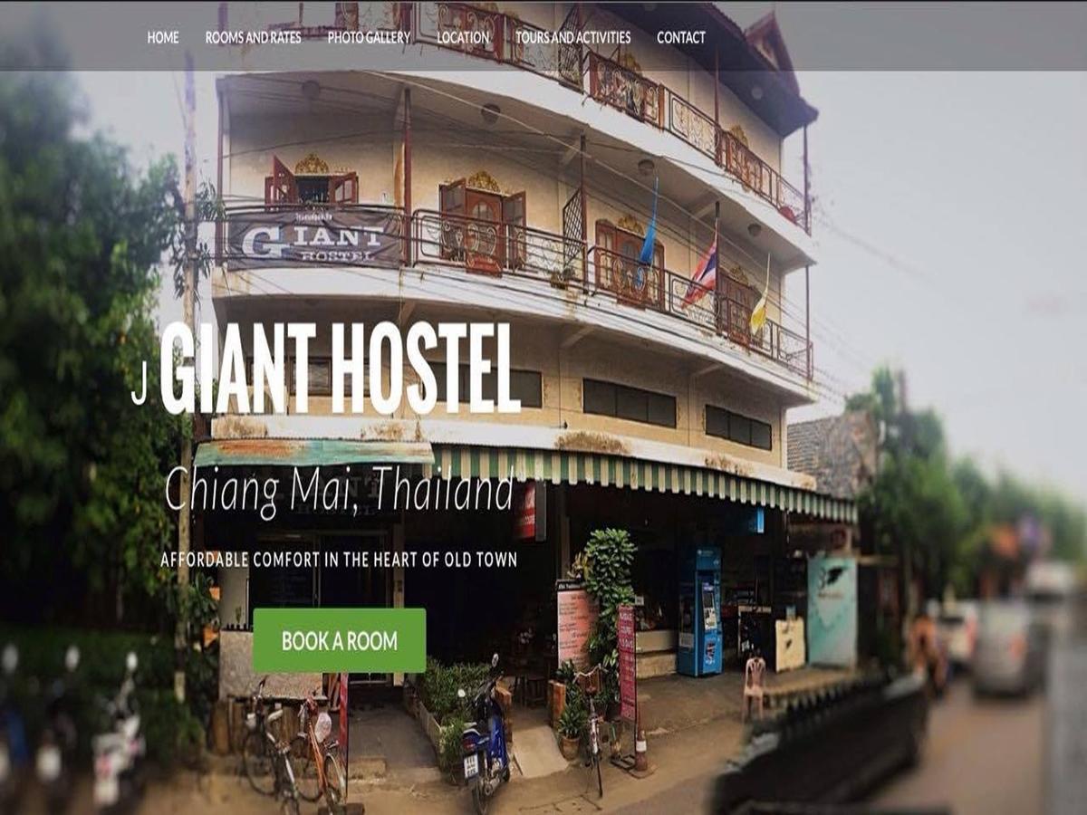 J Giant Hostel Chiang Mai Dış mekan fotoğraf